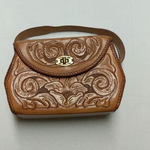 Hand carved purse